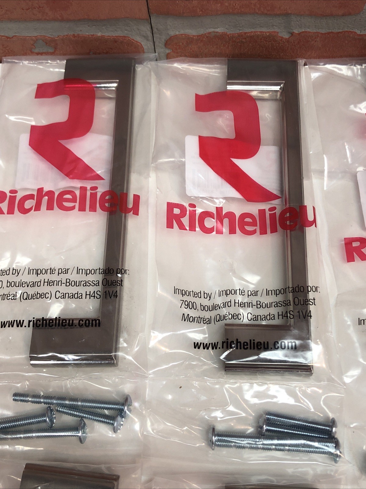 Lot 12 Brand New Richelieu Metal Door Drawer Pulls Handles 6″