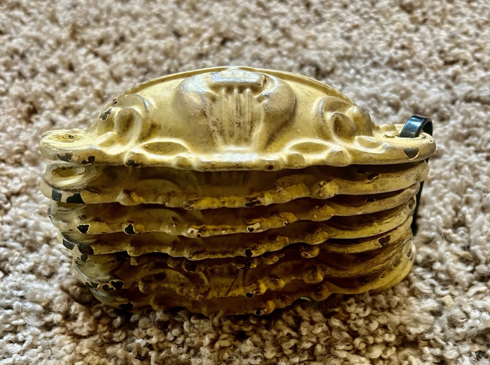 Antique Vintage Cast Drawer Pulls Lot Of 8