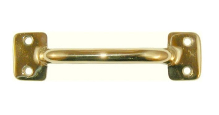 File Cabinet Pull Polished Brass File Cabinet Drawer Pull Vintage Style