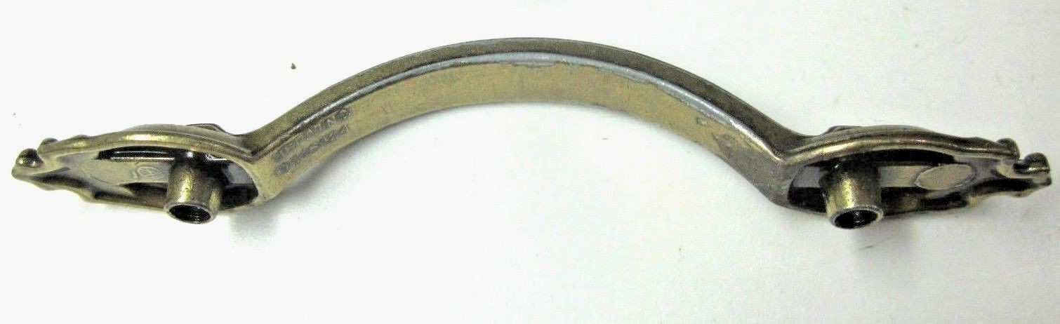 Amerock 735 Drawer Pull Handle Dark Aged Brass 3″ Centers Mid Century 1 Vtg MCM