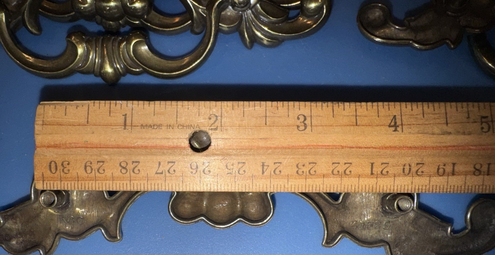 Lot of 13 Vintage Keeler Brass Co. KBC Brass Dresser Furniture Drawer Pulls