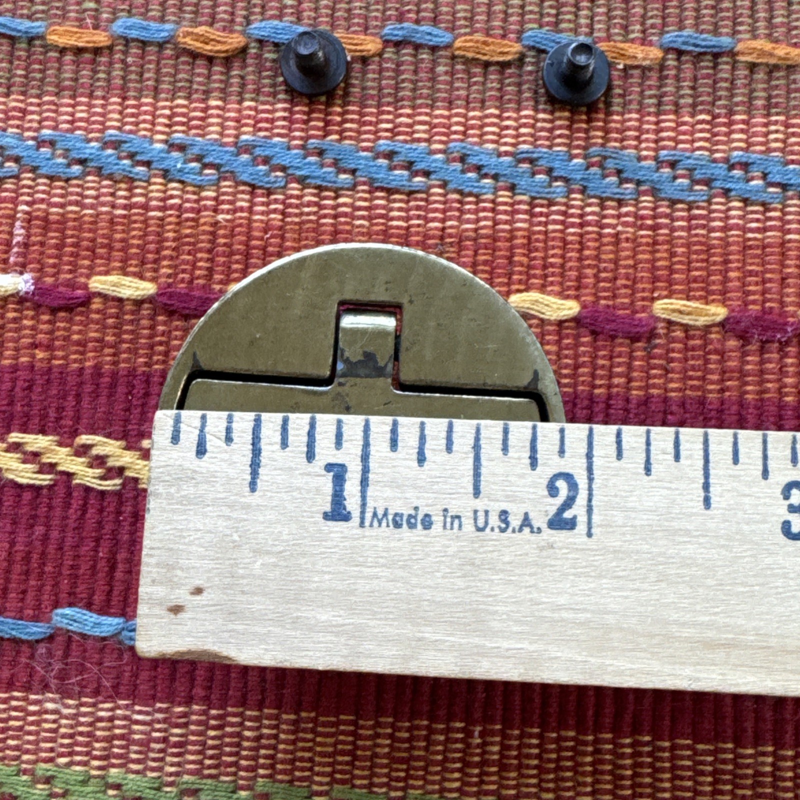 DREXEL ACCOLADE Brass Drawer Bail Pull Round Campaign KBC N7228 – 1.5” CC