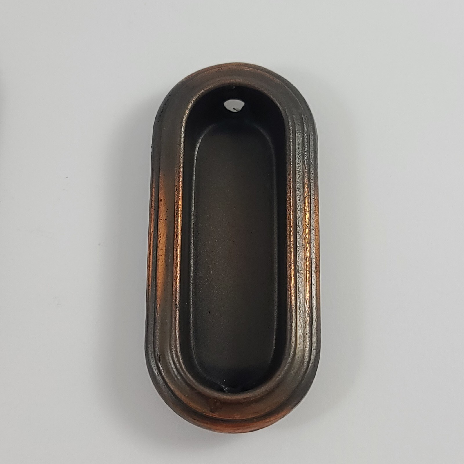 Vintage 1960s Amerock Recessed Drawer Pull Pair Finger Pull 1584