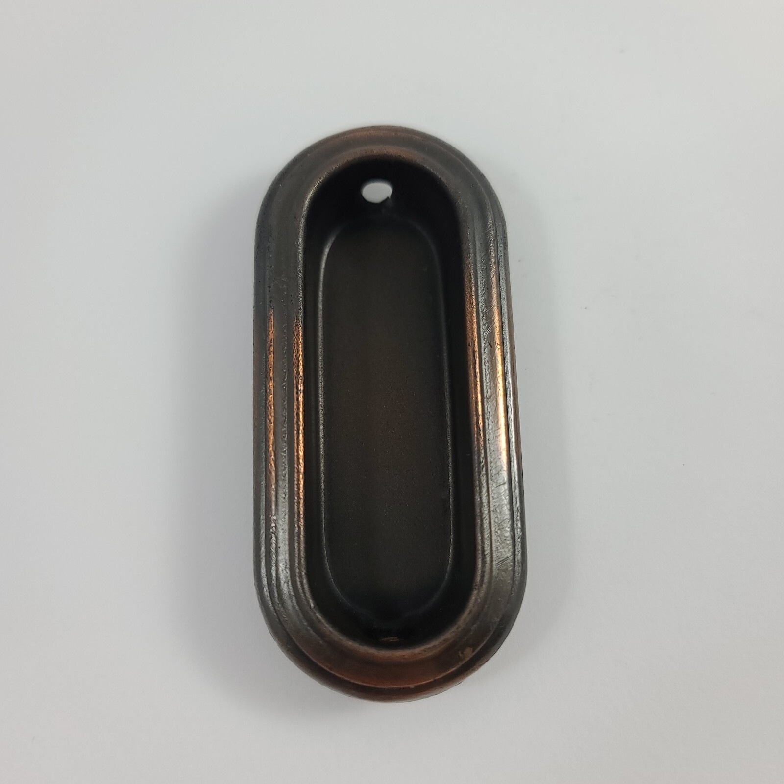 Vintage 1960s Amerock Recessed Drawer Pull Pair Finger Pull 1587