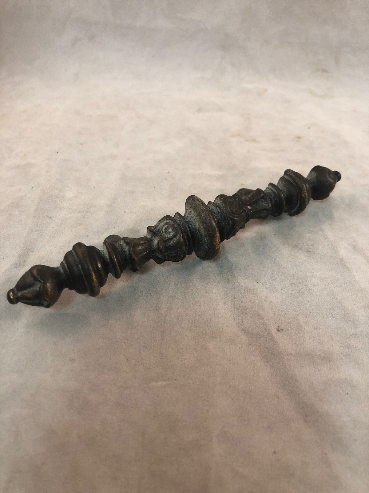 1 Vintage Ornate Brass Dresser Cabinet Desk Drawer Pull Handle 6″ Canada CH 1730