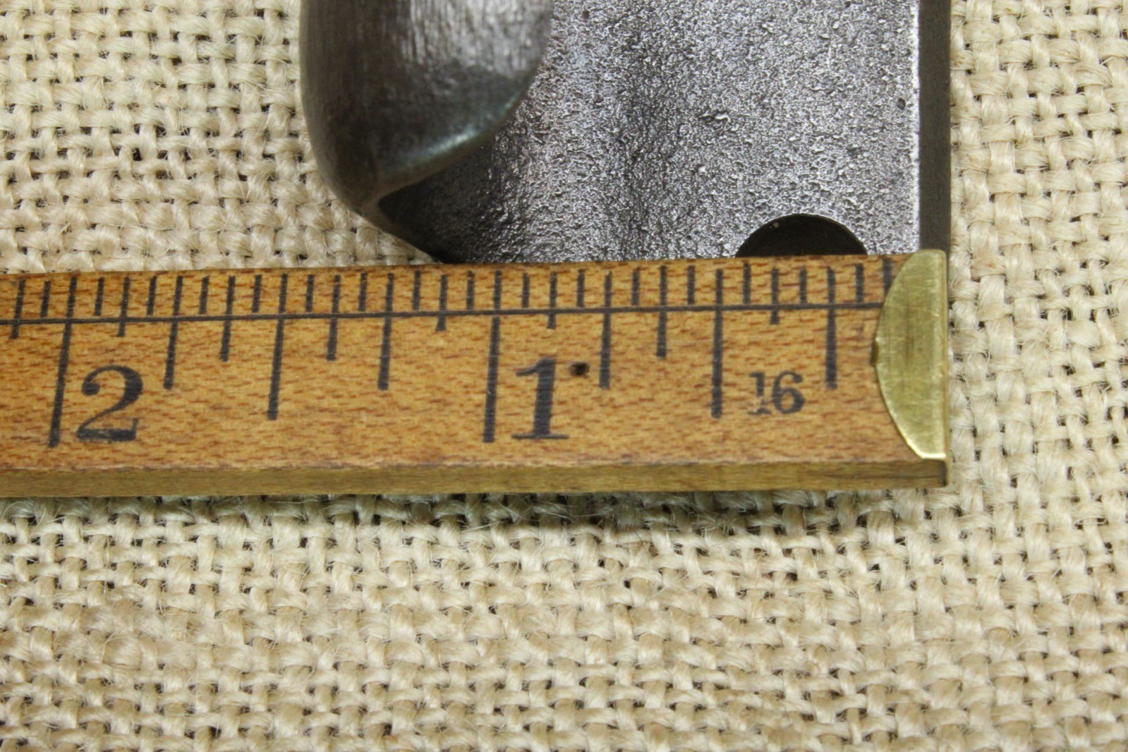 Old Window Sash Lift 1 1/2″ Drawer Pull Handles Smooth Textured Cast Iron