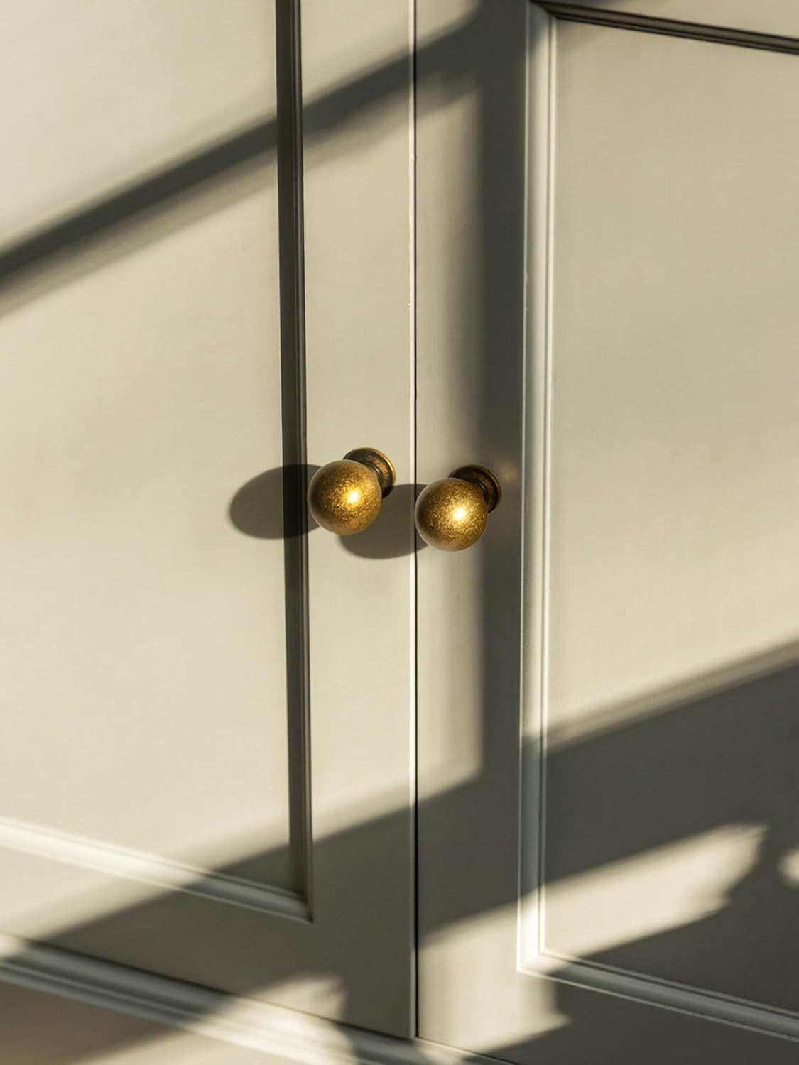 Antique Brass Cabinet Knobs Classic Vintage Retro Drawer Knobs Kitchen Cupboard