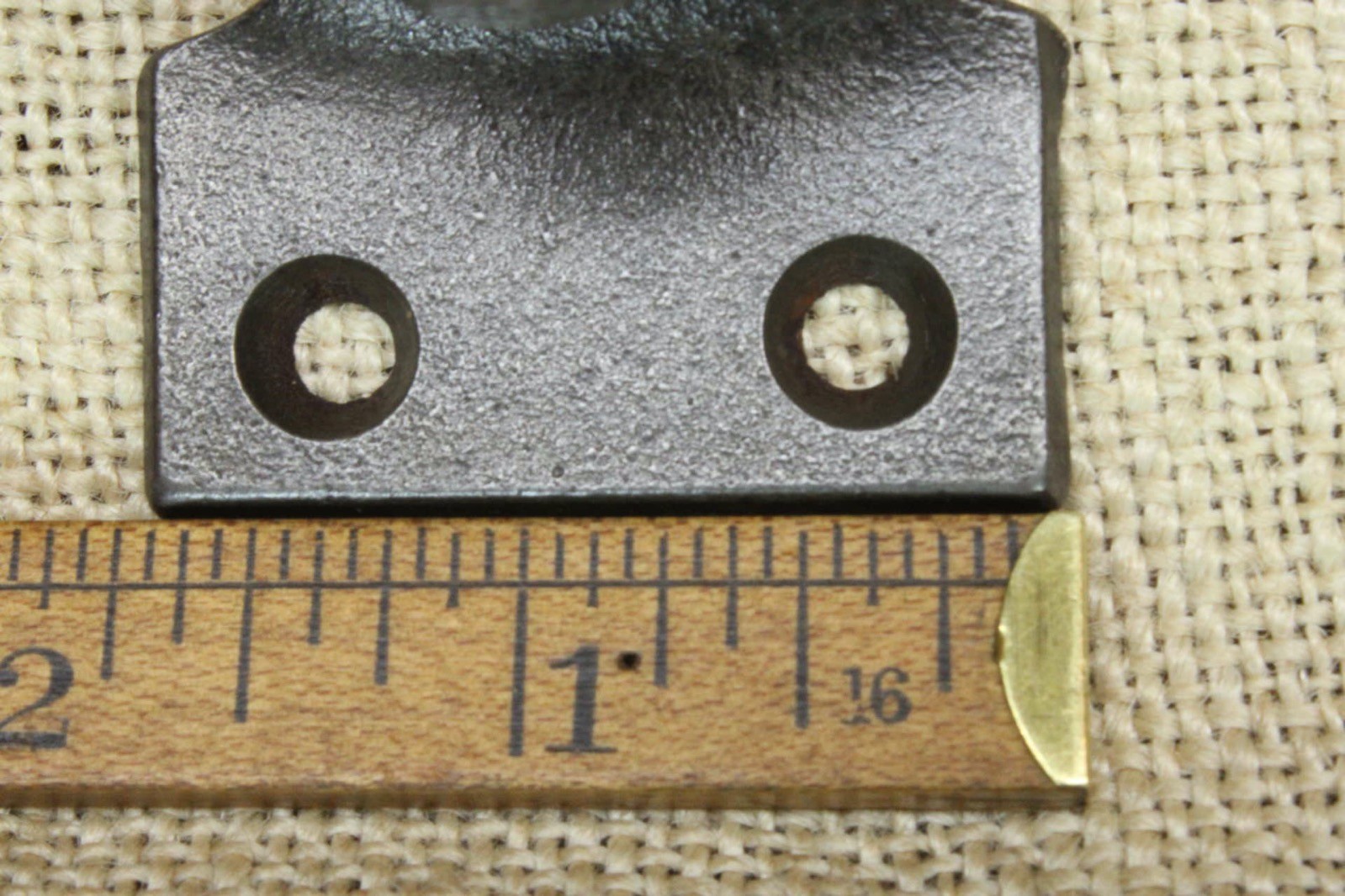Old Window Sash Lift 1 1/2″ Drawer Pull Handles Smooth Textured Cast Iron