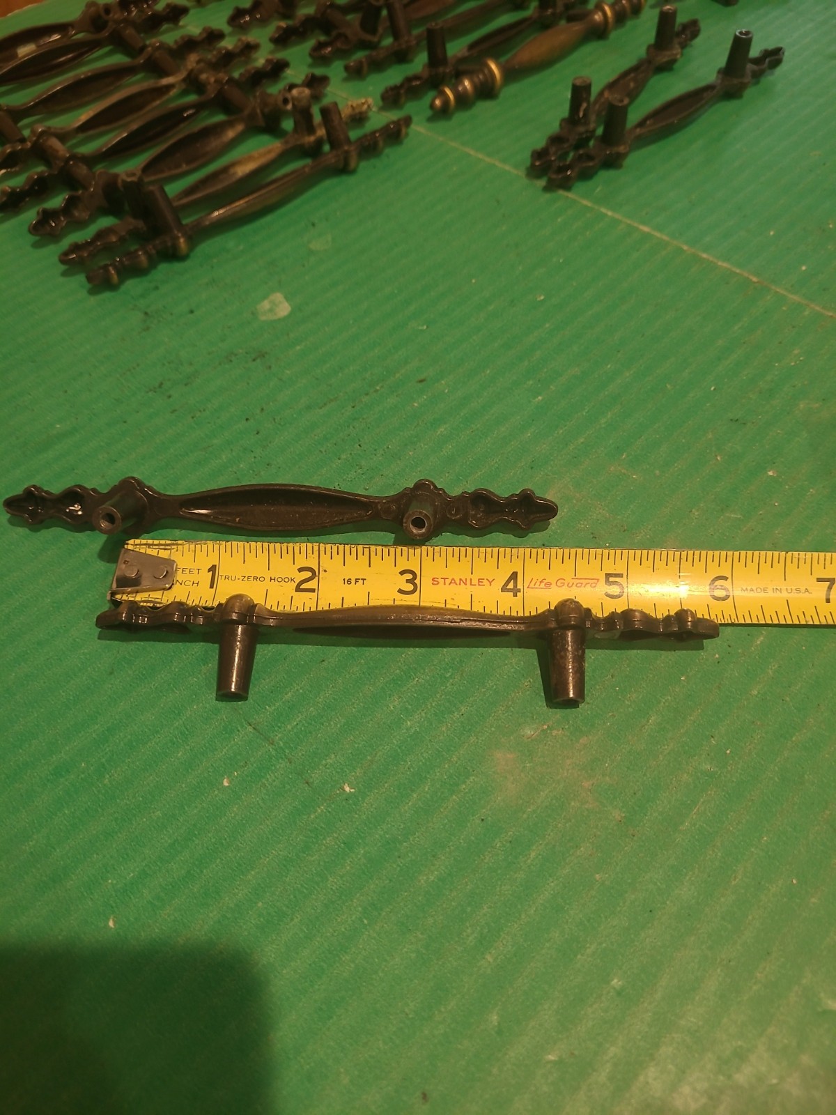 25 Amerock Colonnade 1968 Drawer Pull Handle 150-1 Antique English Brass 3″ COC