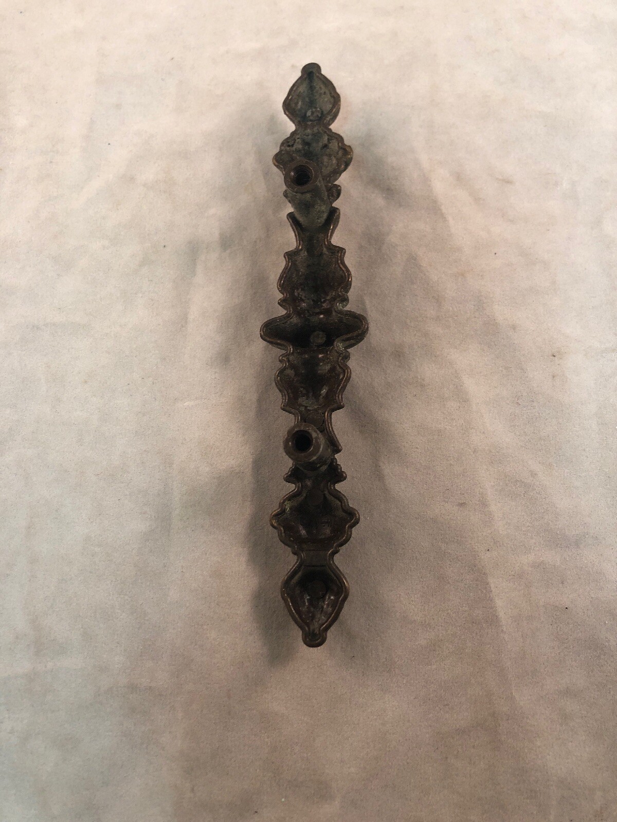 1 Vintage Ornate Brass Dresser Cabinet Desk Drawer Pull Handle 6″ Canada CH 1730