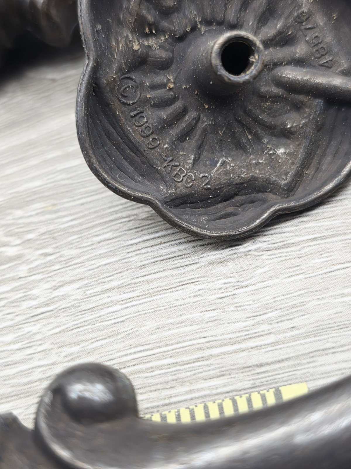 8 Sets Vintage Keeler Brass Co. Solid Brass Drawer Pull 7 Inches, 5 Inch Pull