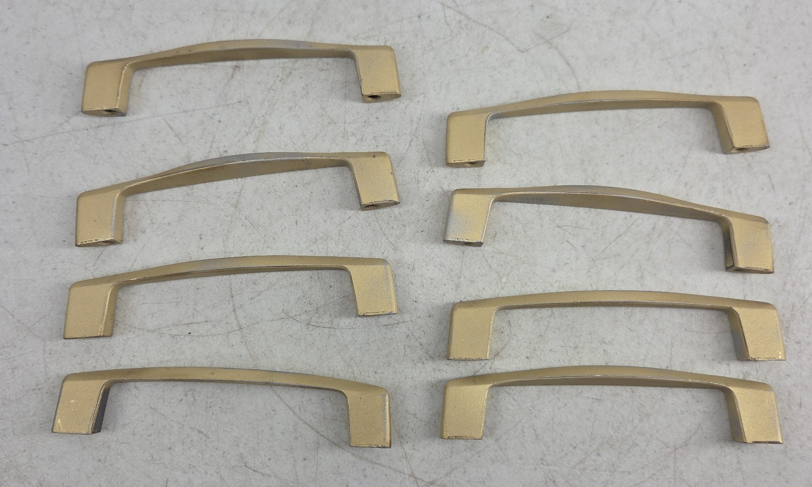 Vintage RD 1957 Amerock Lot of 8 Drawer Pull Handles Cabinet Pulls Cupboard No 2