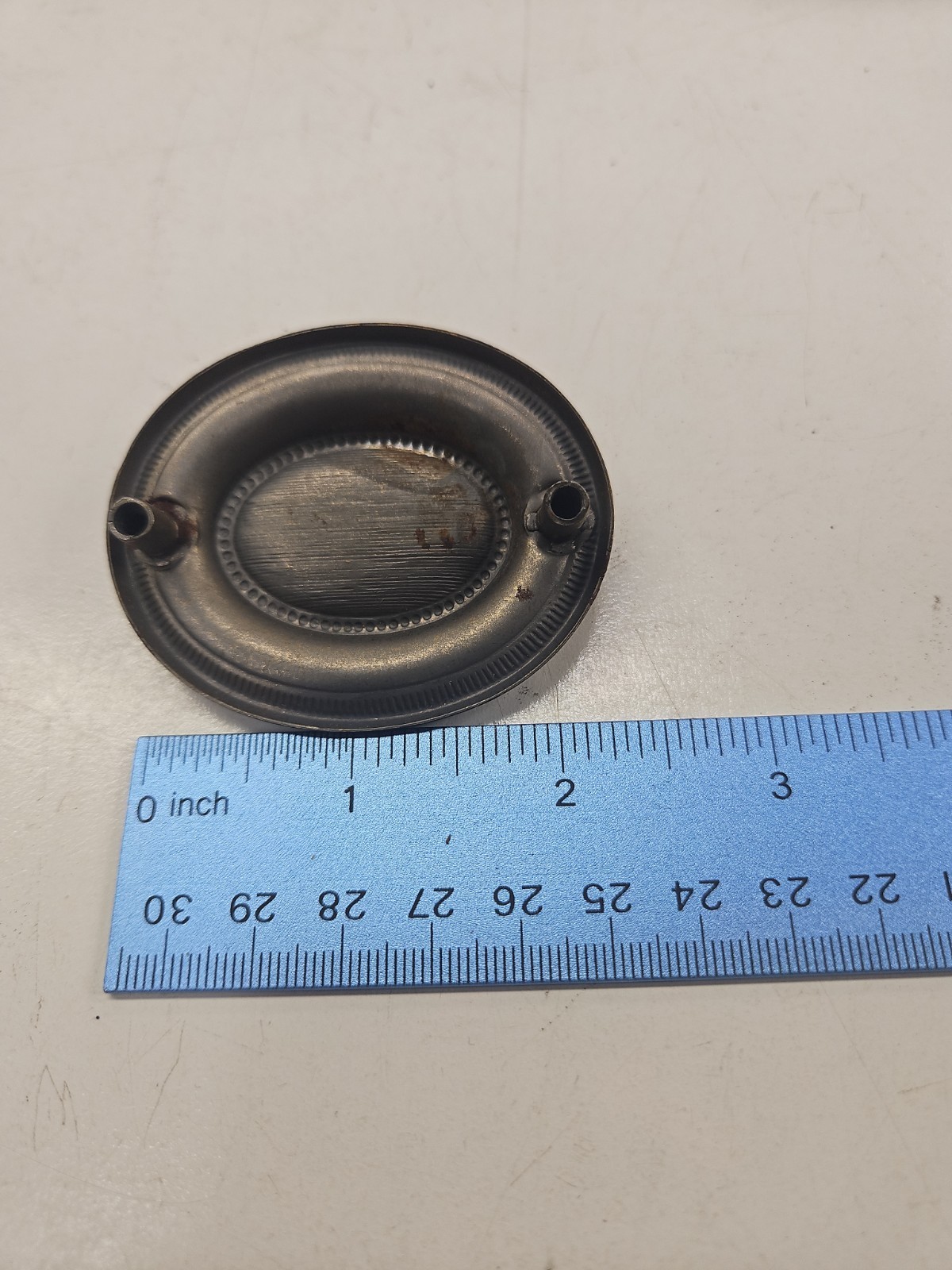 Vintage Brass Drawer Pull With Bail Drop Handle