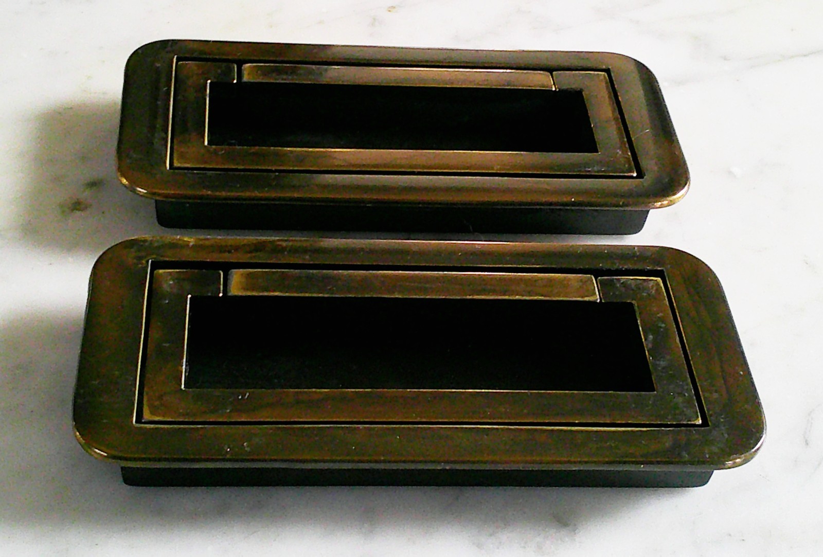 Drexel Dynasty Et Cetera Asian Campaign Drawer Pull Handle CHC E5250 Vintage L2