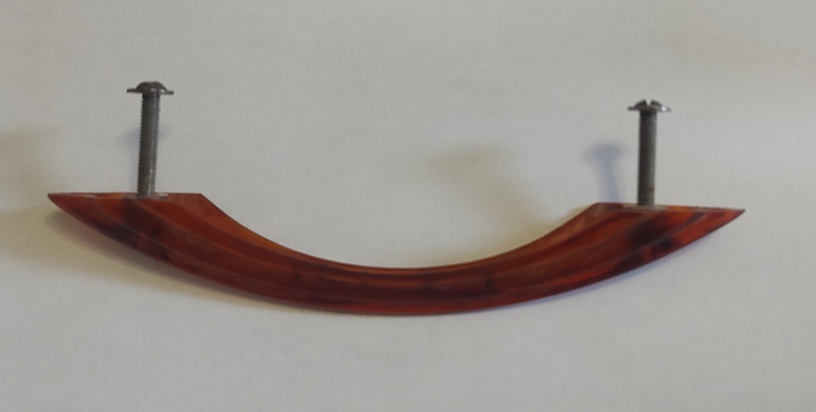 Vintage Orange Lucite/Plastic Drawer Pull