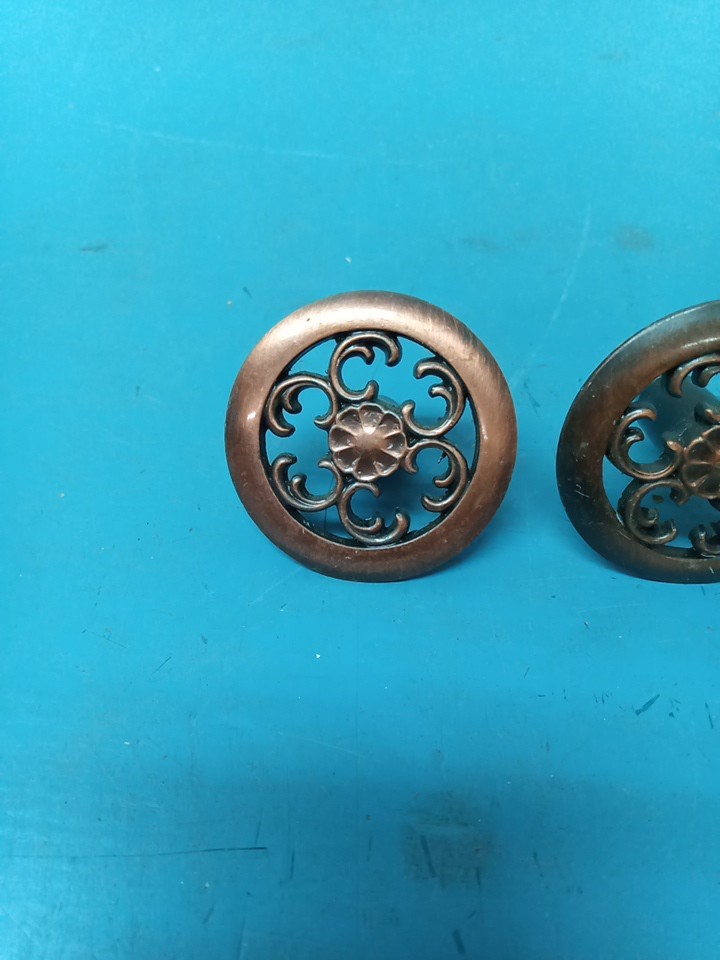 Lot Of 2 Vintage AJAX Drawer Handles (LL)