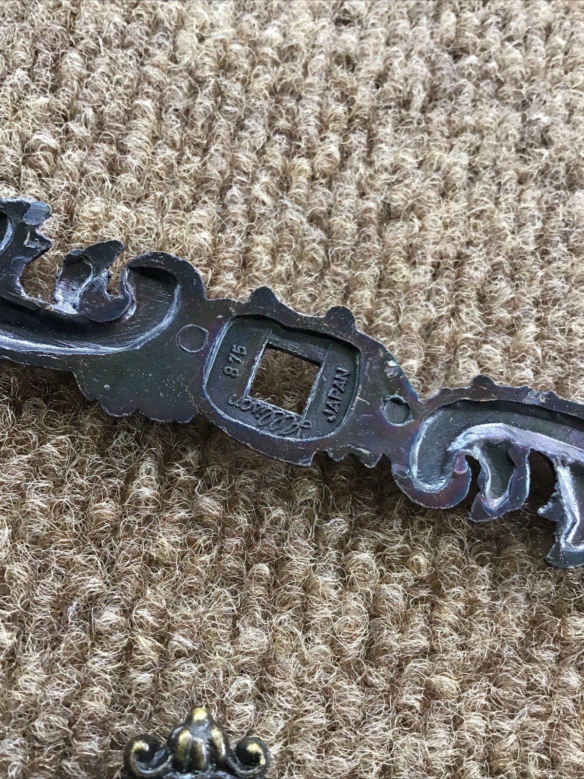 14 NOS VTG French Provincial Allison Japan 875 Ring Drawer Pull Handle Backplate