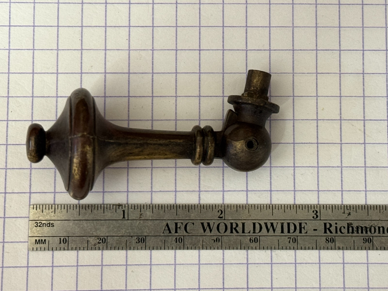 Original Large Size Drexel Esperanto Drop Drawer Door Pull KBC N 375