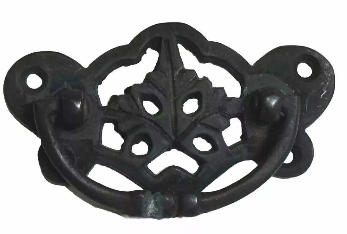Classic Brass Victorian Style Furniture Pull Oil Rubbed Bronze