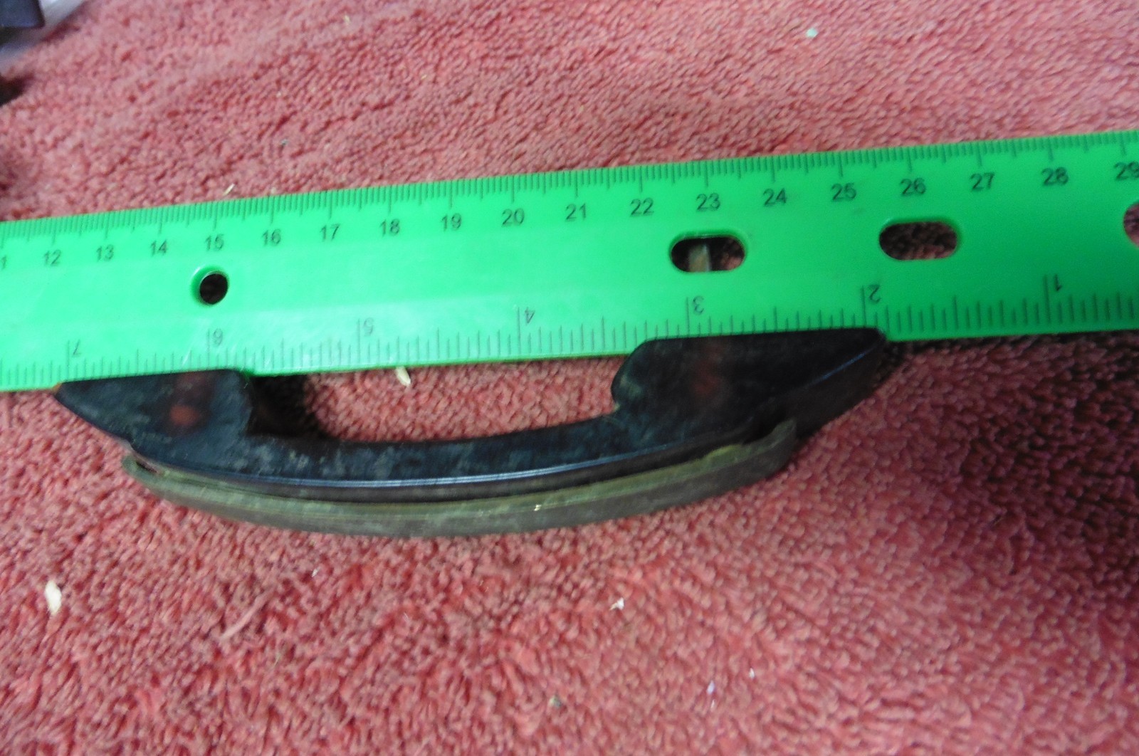 1 Vtg Drawer door cabinet pull Handle Bakelite
