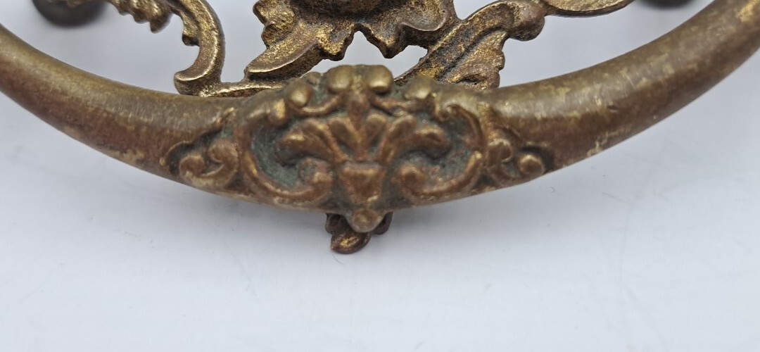 Drop Bail Pulls Drawer Hardware Cabinet Cupboard Handles Ornate Victorian