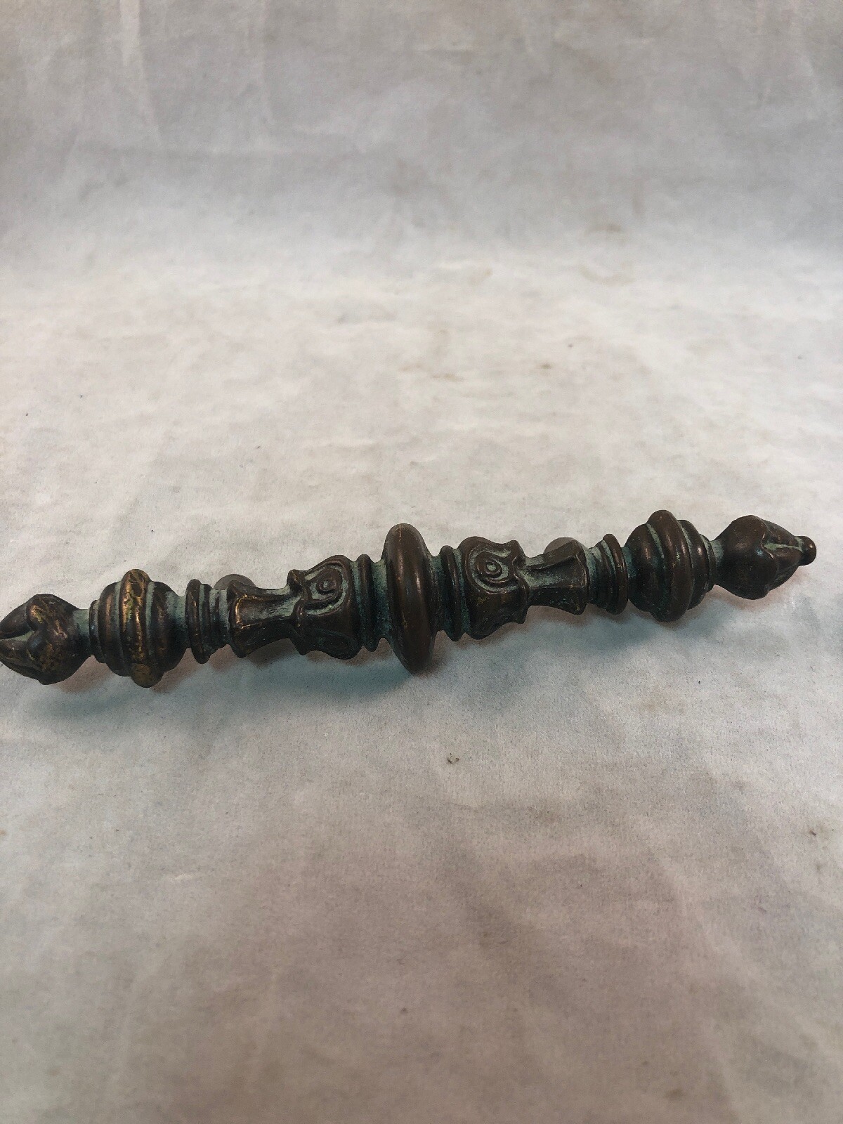 1 Vintage Ornate Brass Dresser Cabinet Desk Drawer Pull Handle 6″ Canada CH 1730