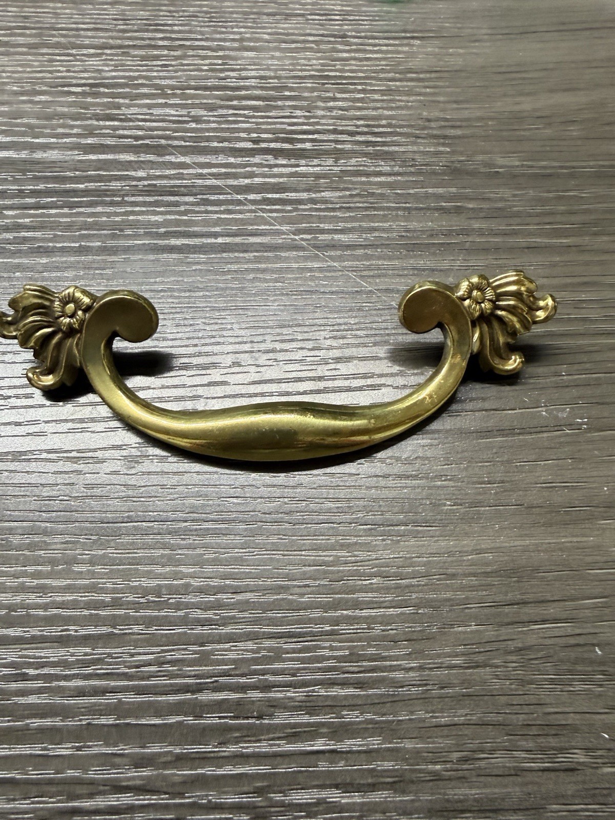 Qty3 Vintage KBC Belwith 5.5”Brass French Provincial Drawer Pull Handles NEW (3)