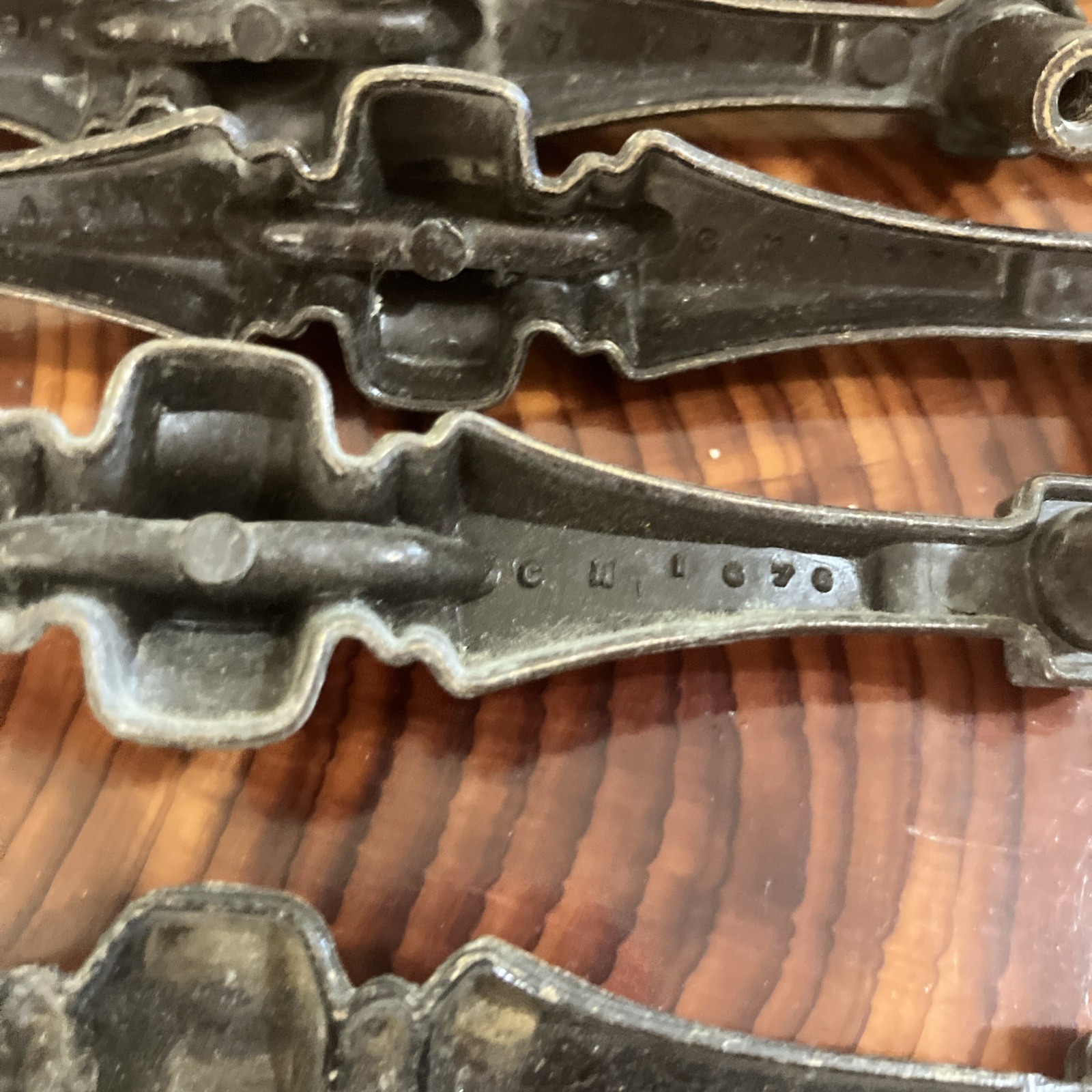 Vintage Ornate Cabinet Handles Set of 6 Size 4-1/4 CTC Japan 1021 Canada CH 1676