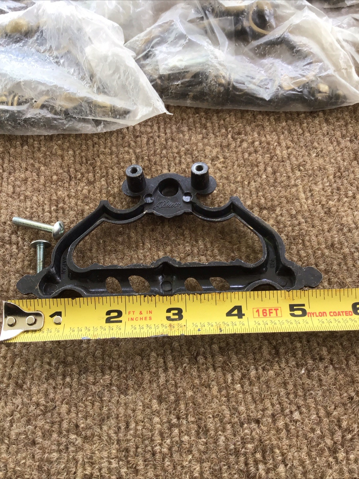 Lot of 10 NOS VTG Gothic Medieval Allison Japan 755 Drawer Pull Handle 1-1/4 COC