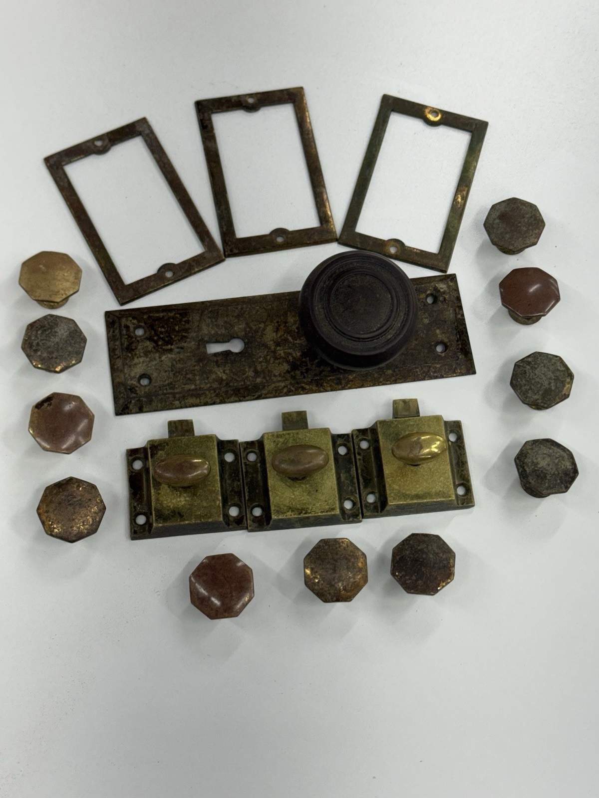 antique furniture hardware lot