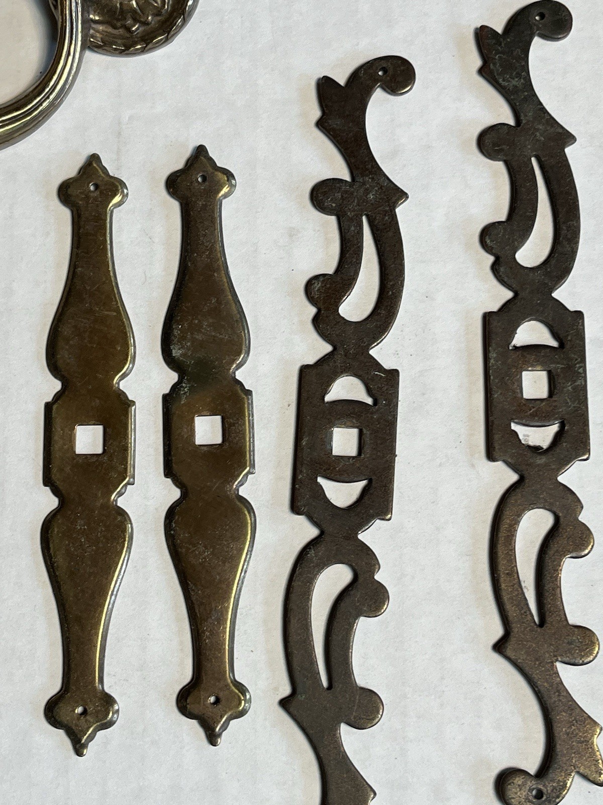 Antique/Vintage Hardware Furniture Drawer Pulls Handles Metal Brass Victorian