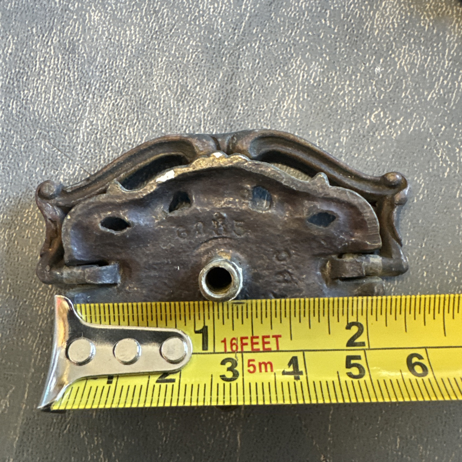 1920s Spanish drawer pulls 6pc
