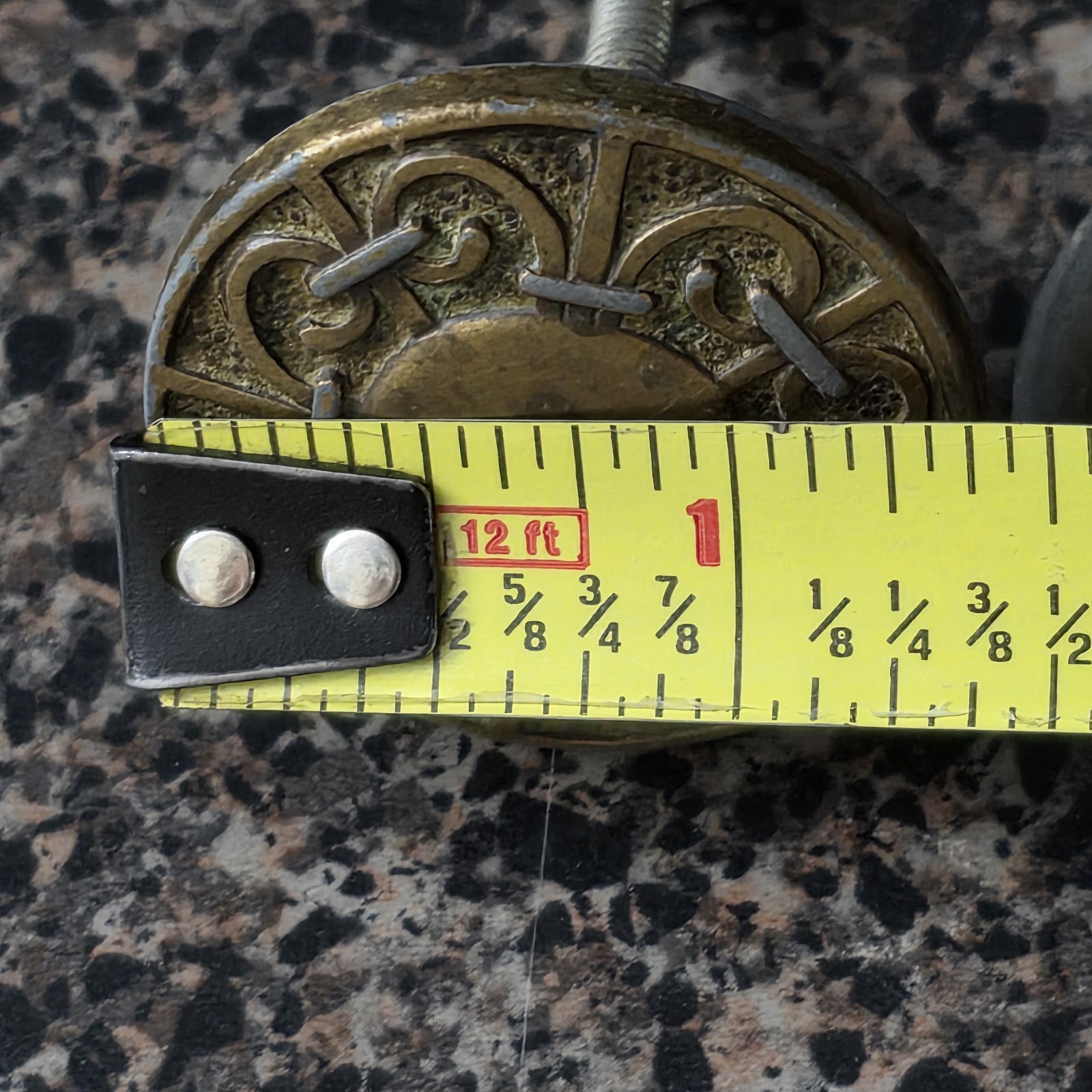 Vintage 1960s Amerock Carriage House Cabinet Knobs Lot Of 29 Mixed Finish 1-3/8″