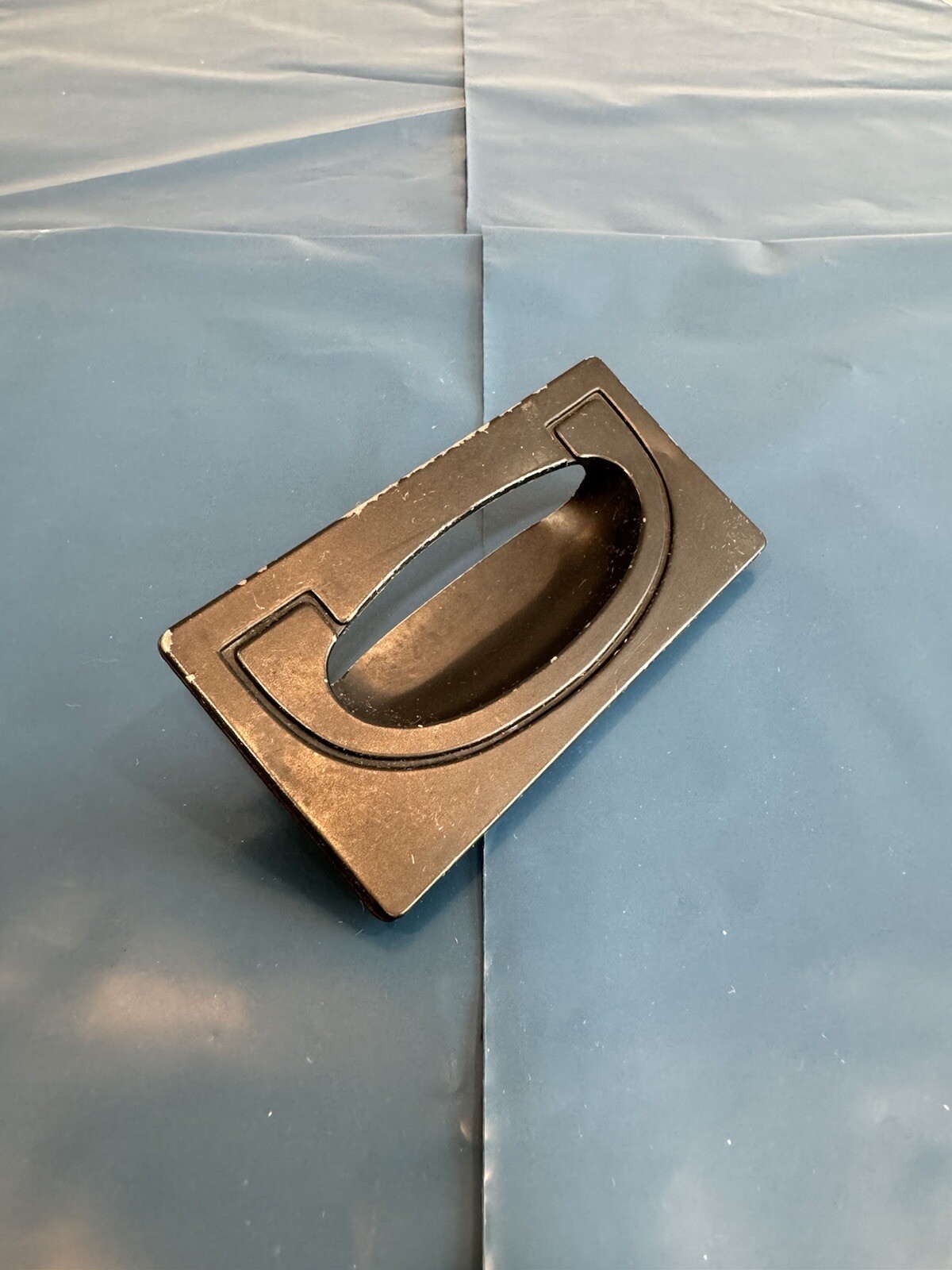Drexel New Generation Drawer Pull Black Campaign Vintage Mid Century Hardware