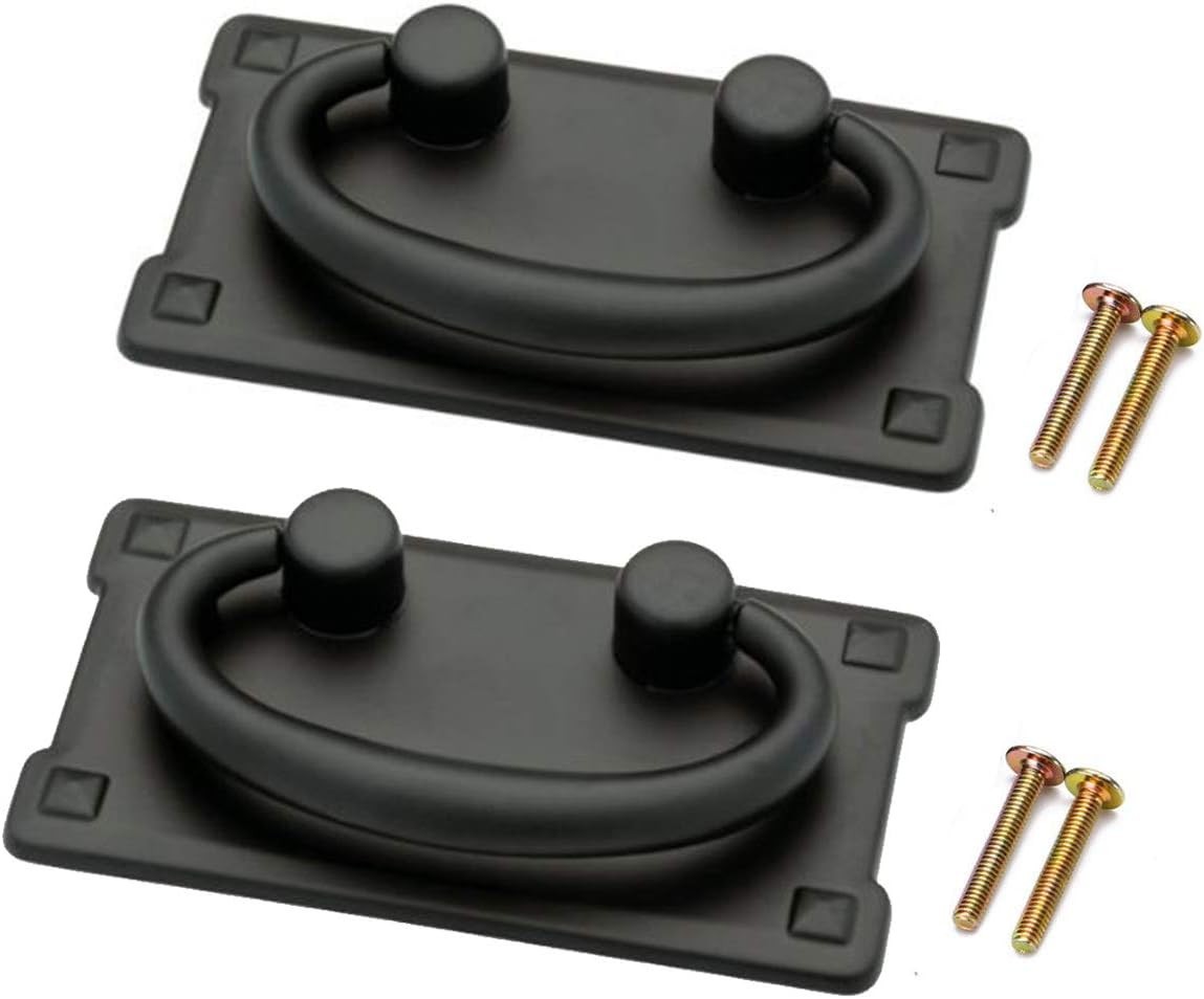 Vintage Style Antique Bronze Cabinet and Drawer Pulls – Durable Zinc Alloy Knobs
