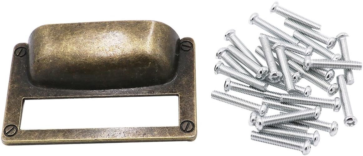 Durable Antique Bronze Pull Handle Set – 18 Easy Install Drawer Accessories