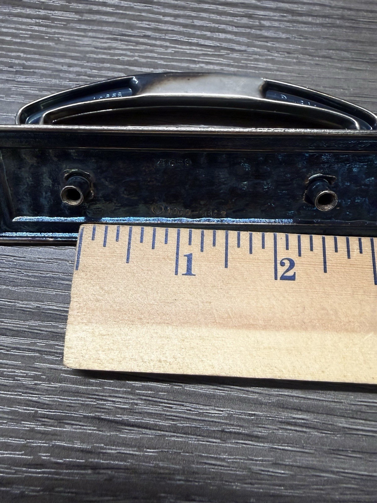 Vintage Keeler Brass Hickory MCM Mission Style Cabinet Drawer Handle Pull (137