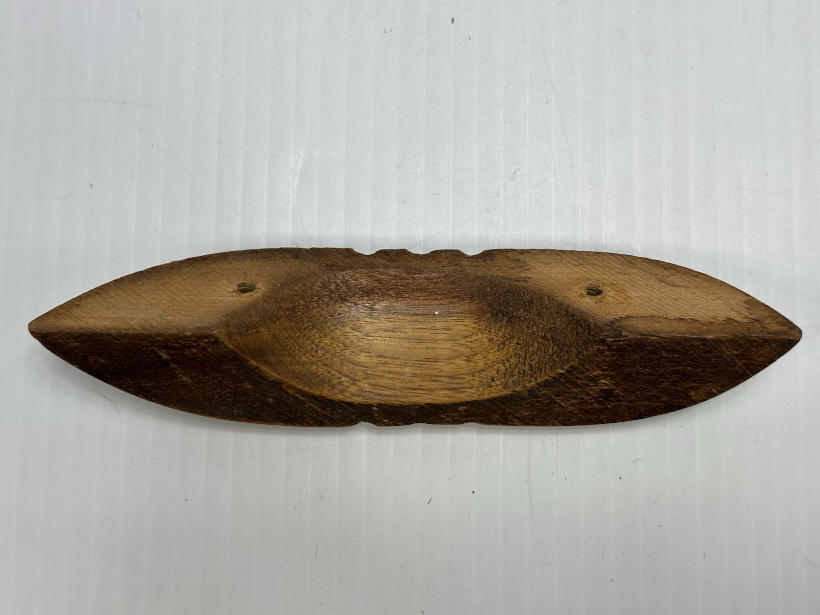 Antique 10 Matching Wood Drawer Pulls Handle Waterfall Dresser Art Deco