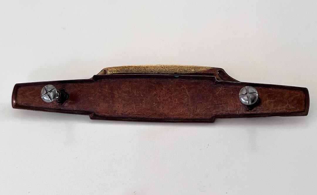 (4) Mid-Century Dresser Drawer Drop Handle Pulls 7″ Long / 4.5″ Screw To Screw