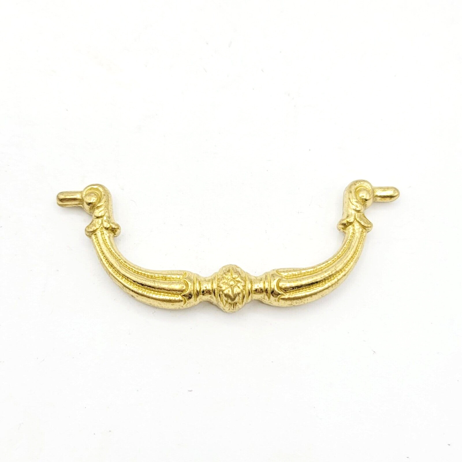 Vintage Brass Ornate Bail Pull Handle Replacement 2.75″ Salvage Reclaimed