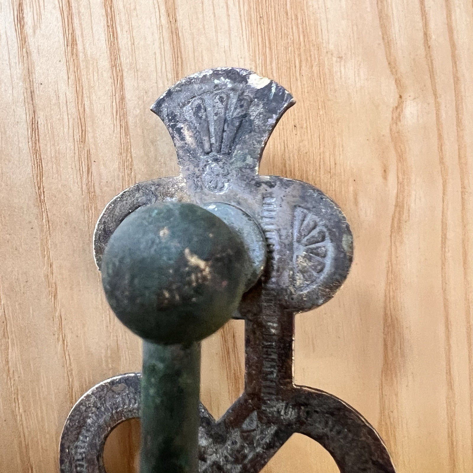 Set of 4 Antique Eastlake / Spanish Revival Drop Drawer Pulls Aesthetic Movement