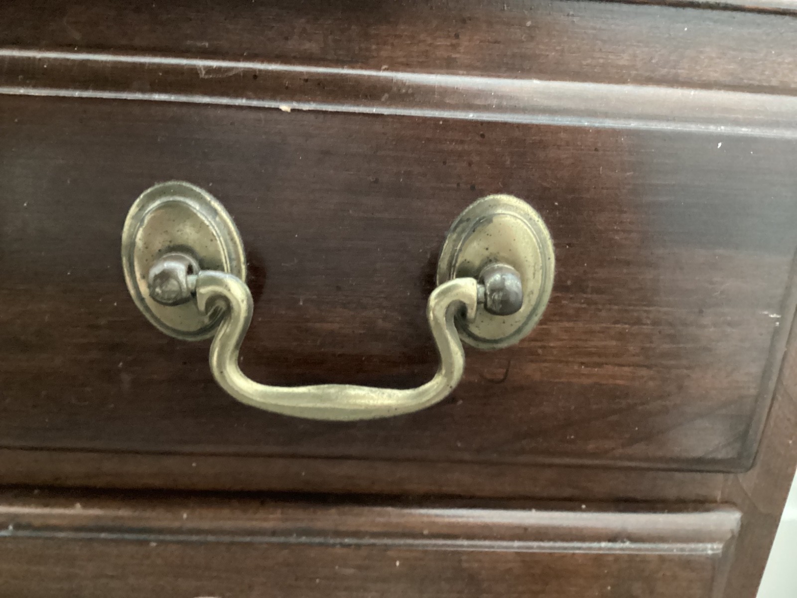 Ethan Allen Georgian Court 4 Drawer Chest Replacement Drawer Pull Handle x 1