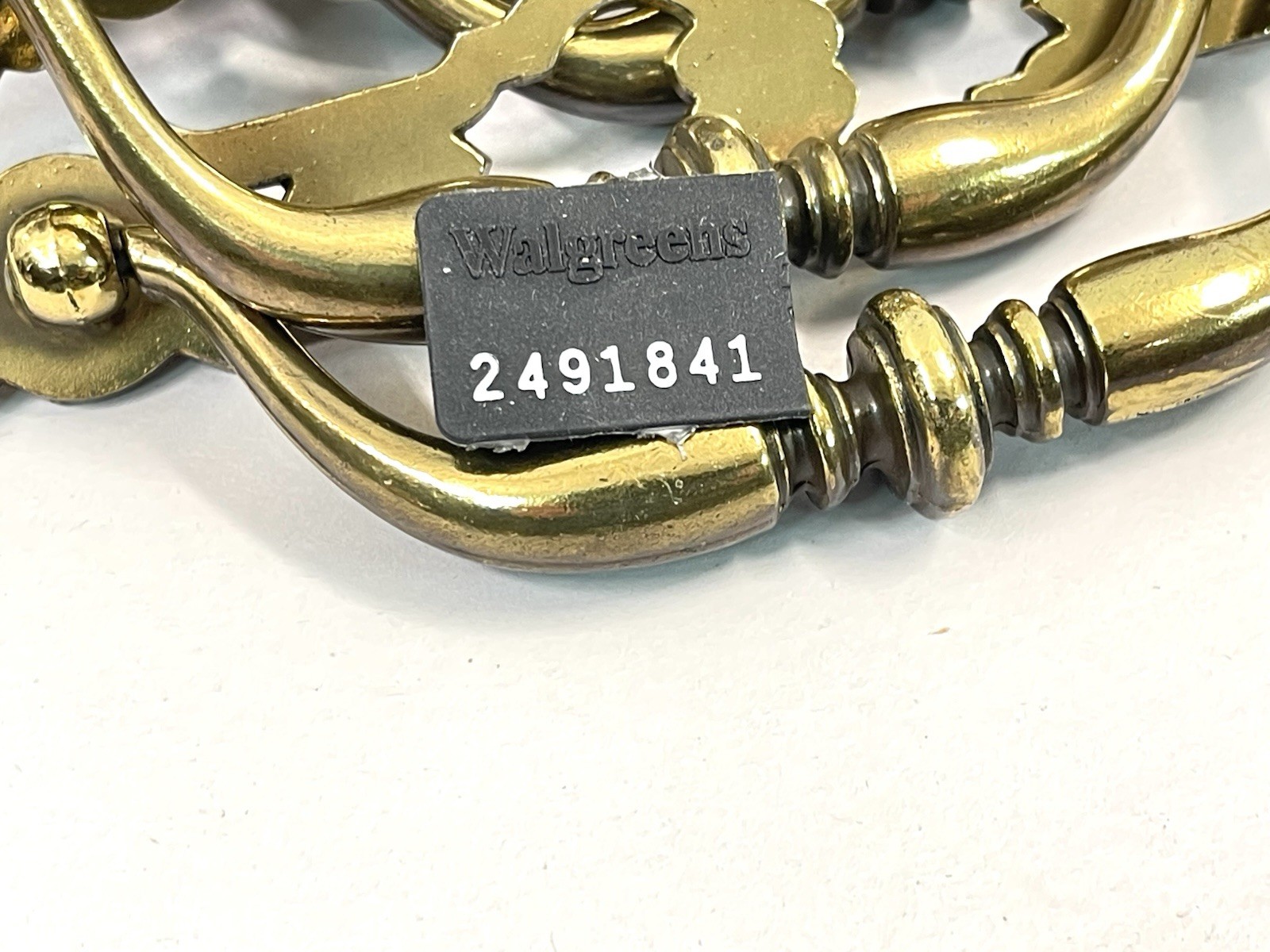 KBC Keeler Brass Co Vintage LONG Drawer Pull Bail Handle 4.5″ OCB lot#1841