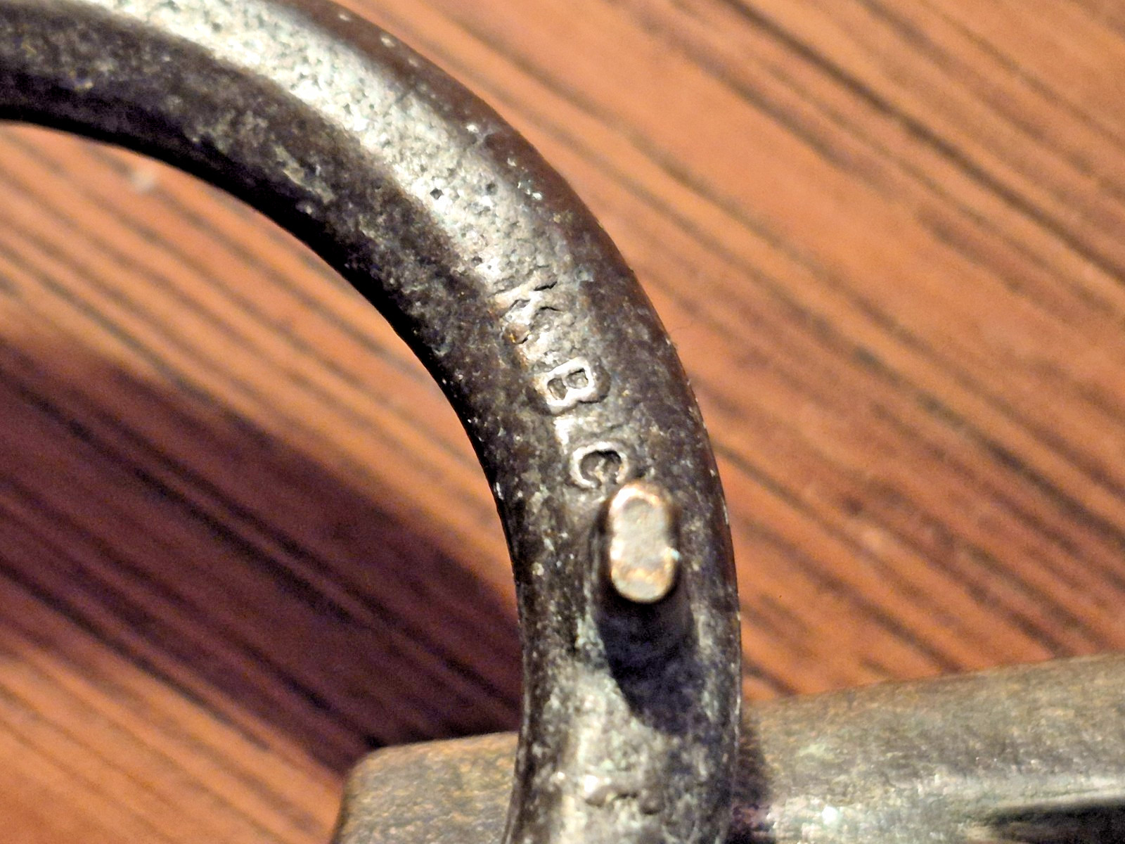 Lof 4 Vintage 1960’s KEELER BRASS Drawer Pull Drop Bail Handle Chippendale KBC1