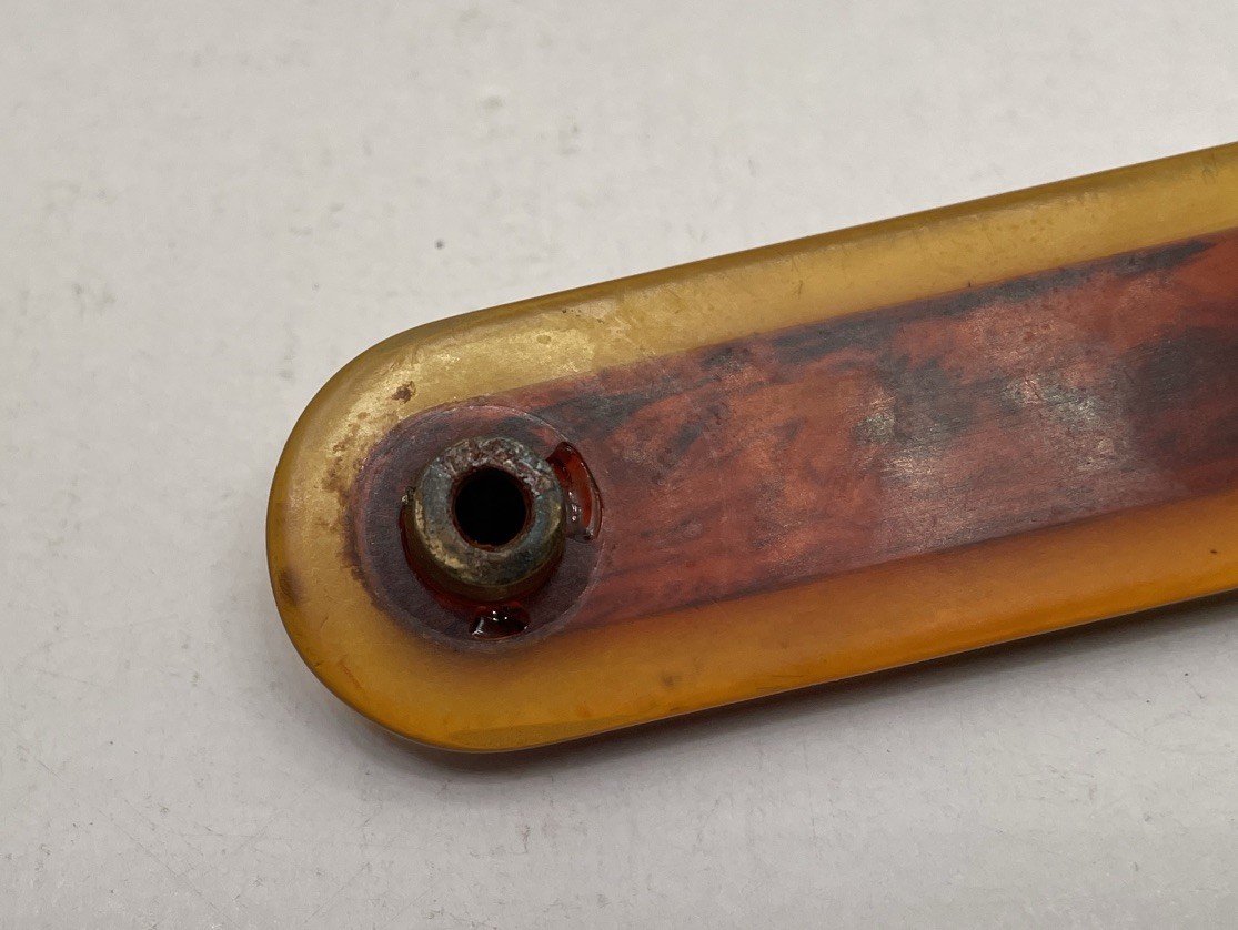 Vintage Art Deco Bakelite Drawer Pulls, Bar Pulls