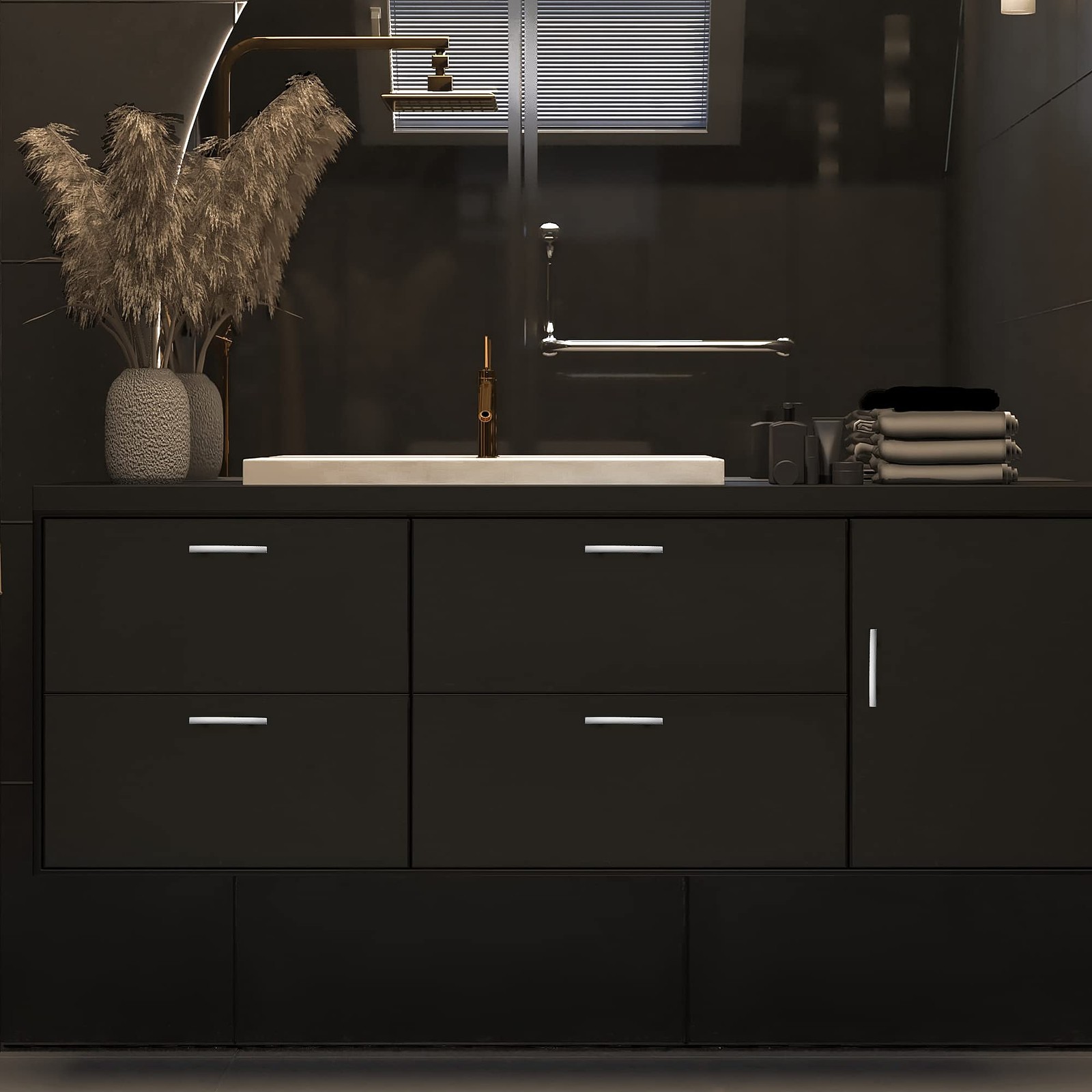 Ravinte 25 Pack Cabinet Handles Brushed Nickel Cabinet Pulls Kitchen Cabinet