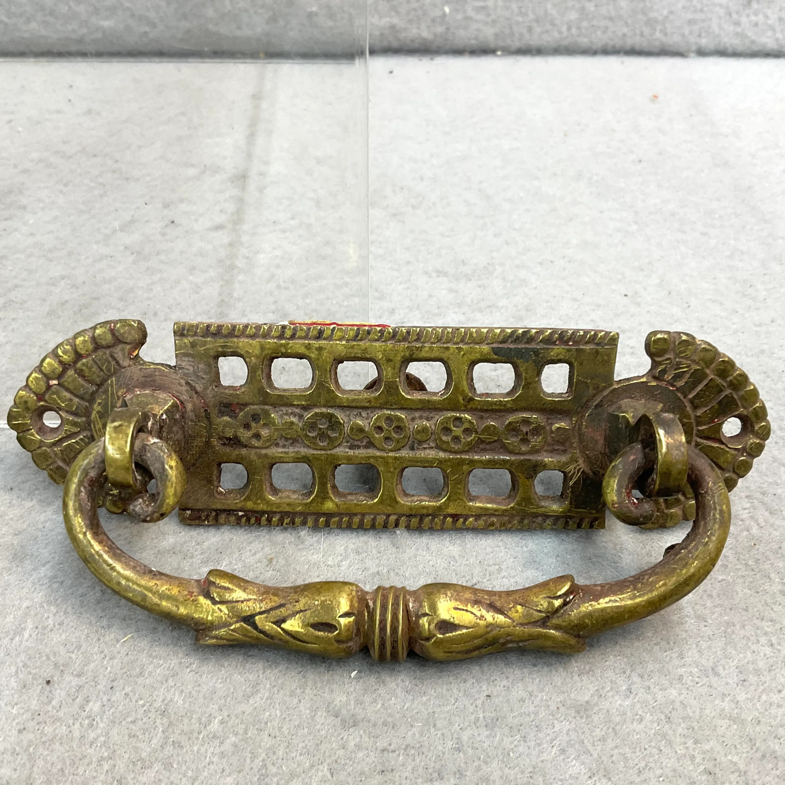 Vintage Brass Drawer Pulls Handles Hardware Various Victorian Styles Lot of 3