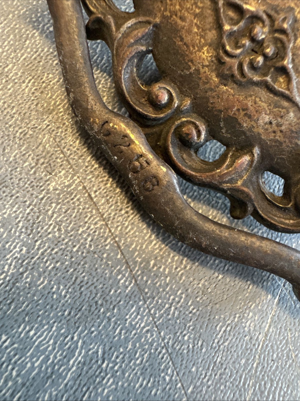 1920s Spanish drawer pulls 6pc