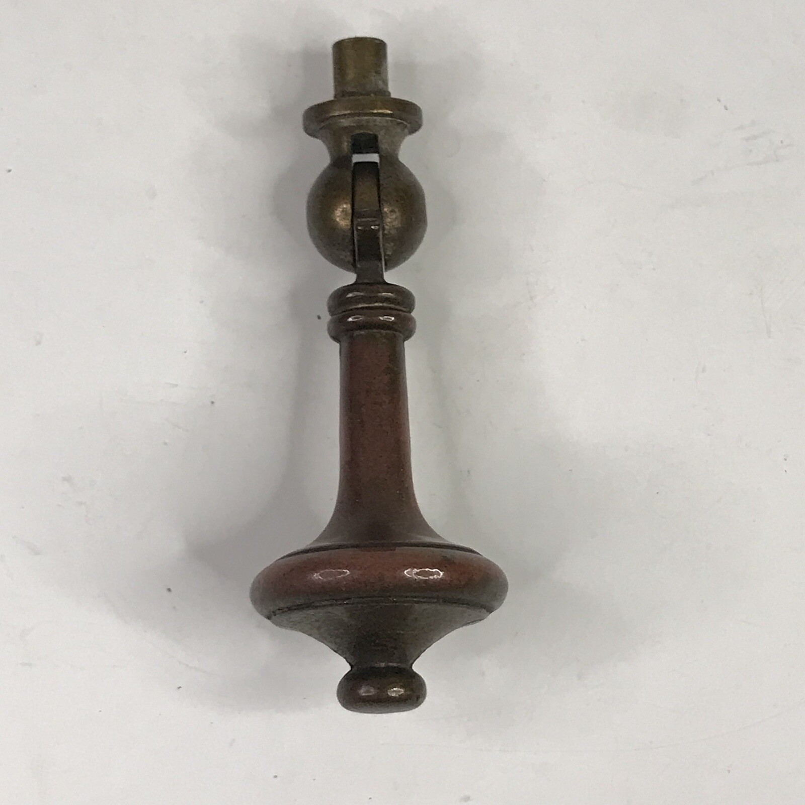 Drexel Esperanto Drawer Pull Teardrop Dresser Nightstand Pull Backplate Vintage
