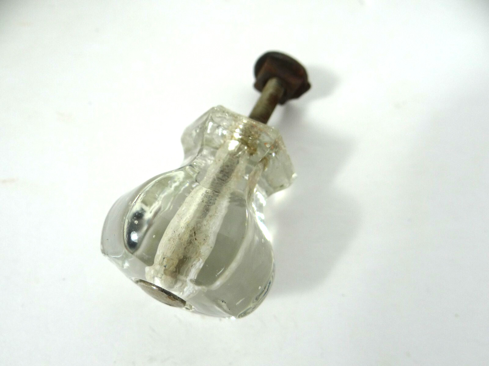 Mixed Lot Vintage Drawer Door Pulls 3 Glass 3 White Porcelain